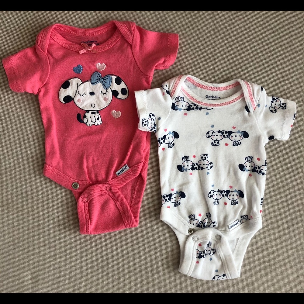 Infant girl preemie onesies